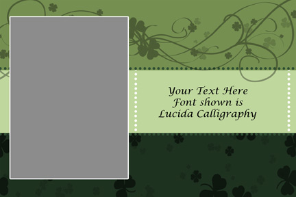 St Pattys Day Photo Template